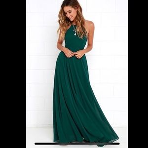 Mystical Maxi in Dark Green w/ adjustable straps!